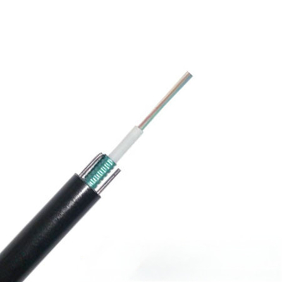 GYXTW 4 Core Single Mode Fiber Cable G652D Standard Steel Tape Armored High Tensile Strength for Outdoor Telecom Projects