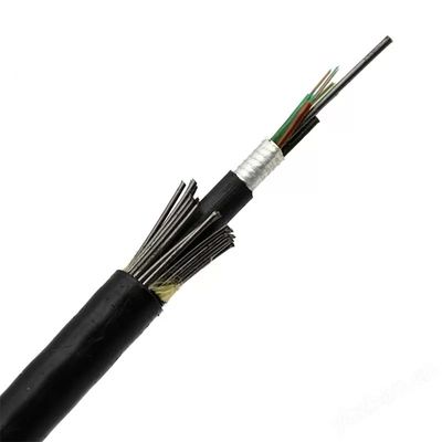 GYTA33 Underwater Fiber Optic Cable 12-144 Cores With Steel Wire Armoring