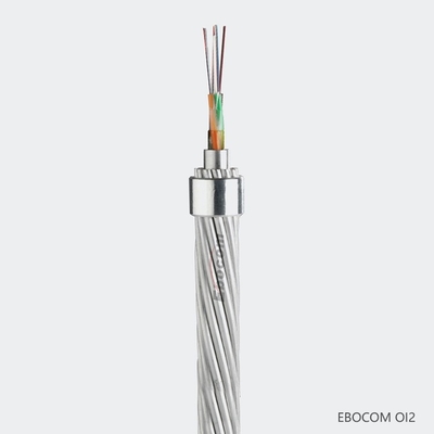 OPGW-48B1-100 1188;66.2 کابل سیم زمینی 48 72 288 هسته برای زیرساخت های برج