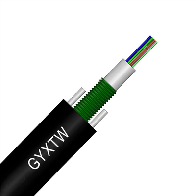 کابل فیبر نوری GYXTW در فضای باز مدل تک حالت 2-24 ساخت کانال هسته G652D