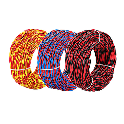 RVS سیم و کابل های الکتریکی پیچیده PVC عایق 5 * 1.5mm * 2 رسانا برای شبکه