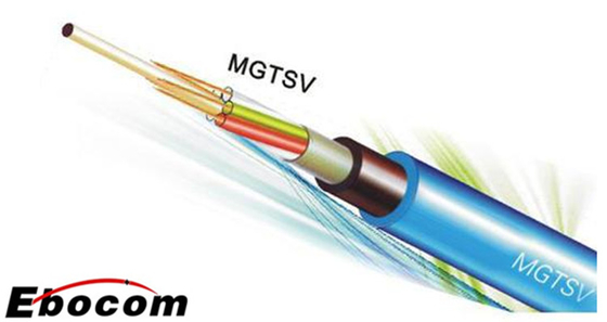 کابل بازدارنده شعله MGTSV SM MM 12 24 48 96 هسته برای برنامه های استخراج معدن