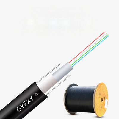 GYFXTY Uni-Tube تمام کابل های قطره ای دی الکتریک سیم های FRP Uni-Tube کابل های فیبر نوری