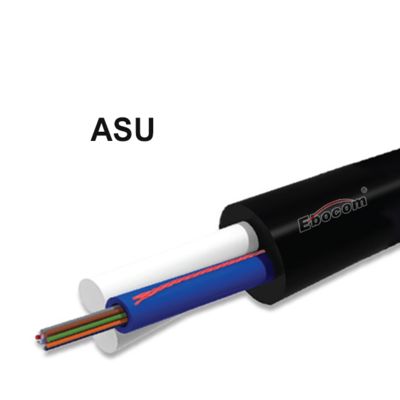 کابل افتادنی FRP خودپشتیبان ASU با لوله استحکام 7.0/8.0 HDPE