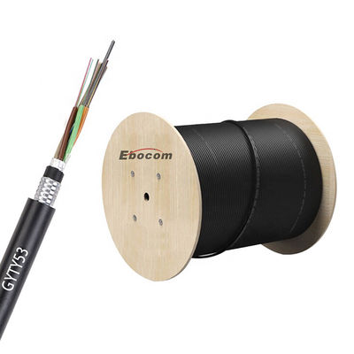 کابل فیبر نوری GYTY53 داکت مستقیم  12 24 36 48 رشته ای سیستم سیم کشی