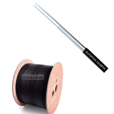 درب بیرونی GJYXFCH 1 2 4 هسته G652D G657A1 G657A2 LSZH کابل قطره PVC برای شبکه