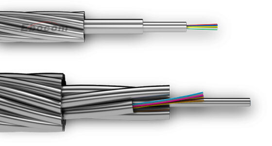 کابل سیم زمین هوایی OPGW 72B1-150، 72، 96، 144 رشته برای برج 220 کیلوولت و 110 کیلوولت ارتباطات