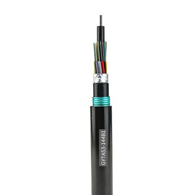 48/96/144 هسته GYTA53 کابل فیبر زره ای سنگین زیرزمینی